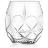 RCR Cristalleria Italiana 38 cl - Alkemist Bicchiere Acqua in Vetro - Set 6 Pezzi