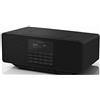 Panasonic Rx-D70Bteg-K Radio Digitale All-In-One con Fm, Dab+, Cd, USB, Aux, Bluetooth, Rds, Equalizzatore Preimpostato, Modalità Audio Bassi, Funzione Sveglia, Nero, Taglia Unica