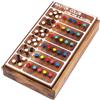 Engelhart - 350350 - Master Color - Codice segreto - Gioco di Deduzione in Legno Ecologico per 2 Giocatori