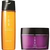 Lebel IAU Cleansing Freshment Hair Shampoo 200ml & Lebel IAU Deep Hair Mask 170g Set (Green Tea Set)