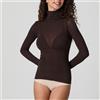 Jadea Maglia Donna M/L collo alto Jadea Art. 4066 Caffè