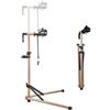 VEVOR Supporto per Riparazione Bici 1040 x 720 x 1590 mm Supporto da Lavoro per Bici Resistente, Capacità di Carico di 39,9 kg con Altezza Regolabile 1050 a 1520 mm e Vassoio Portautensili Magnetico