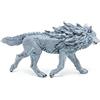 Papo - Statuetta Lupo dei Ghiacci Realistica - 3 Anni + - Collezione Fantastico & Medievale - Gioco Creativo Universo Invernale - Idea Regalo Giocattolo Bambina Bambino