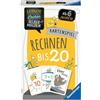 Ravensburger 80349 - Impara a ridere da solo: calcola fino a 20, gioco per bambini a partire dai 6 anni, gioco educativo per 1-5 giocatori, gioco di carte, matematica