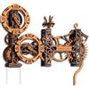 WOODEN.CITY Steampunk Gearworks - Orologio puzzle 3D in legno, kit fai da te,...
