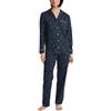Calida Pigiama da Donna Sweet Dreams, Peacoat Blue, 44-46