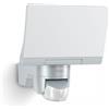Steinel Faretto a LED XLED Home 2 S , Pannello Orientabile, 13,7 W per 1550 lm, Sensore di Movimento a Infrarossi 140°, Raggio d'Azione 10 m, Argento