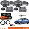 Hertz Evotuning Kit 4 Casse Altoparlanti Hertz CK 165 Cento Anteriori per Ford Focus II dal 2004