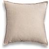 Jeanerlor Federa decorativa per cuscino da divano, in cotone e lino, resistente, elegante, confortevole, per sala giochi/caffetteria, 65 x 65 cm, colore giallo