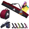 Rawstyle Borsa da sci per scarpe da sci, 160 cm, 180 cm, 190 cm, impermeabile, per sport invernali, set da 160 cm