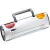 MacTronic Torcia Falcon Eye LED Torcia + Neon Luce Bianco Rosso e Giallo - Nero