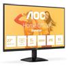 AOC Monitor Q27B35E da 27 pollici QHD, 75 Hz, IPS, 1 ms MPRT, sincronizzazione adattiva, HDR10, 2560 x 1440, HDMI 1x 1.4, DP 1x 1.4 Nero, 27 inch QHD IPS, No Altoparlanti