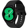 Samsung Galaxy Watch4 40mm Orologio Smartwatch, Monitoraggio Salute, Fitness Tracker, Batteria lunga durata, Bluetooth, Nero, 2021