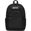 Seven Zaino Scuola Freethink, Nero, Unisex, Zaino Doppio Scomparto Con Supporto USB, Tasca Porta PC o Tablet e Tasca Porta Borraccia, Zaino Medie e Superiori