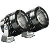 Lampa Faretti Ausiliari Omologati a Led Lampa O-Lux 12V Nero