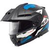 Schuberth Casco Moto Modulare P/J Schuberth E2 TRAIL Blu