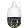 Ctronics Zoom Ottico 30X, Visione Notturna IR 180 m & Colore 80 m, 5MP Telecamera WiFi Esterno, Auto Track, 60 Posizioni & 2 Rotte, Wi-Fi Dual-Band, PC/App, 128GB TF/Cloud/FTP/NVR, Metallica