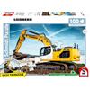 Schmidt Spiele 56550 Liebherr, escavatore cingolato R928, puzzle per bambini, 100 pezzi