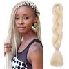 S-noilite Ombre 4 Tones Estensione dei capelli Treccine Extension Capelli per Treccia Extension Trecce Lunghe Braiding Hair 1 Bundles Candeggina bionda