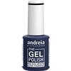 Andreia Professional - The Gel Polish - Gel Polish - Solvente e inodore - Colori scuri - Tonalità di grigio, blu e verde…