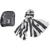 JUVENTUS Set Box Idea Regalo Natale o Compleanno, 2 prodotti JUVENTUS, Sciarpa e Borsello, Prodotto Ufficiale JUVENTUS 134008