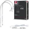 Paulmann Galeria II lampada per specchio a LED 2x4W GU5,3 cromata | Montaggio a parete, IP20, Luce direzionale, Temperatura del colore 2700K, Trasformatore incluso