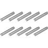 METALLIXITY Cartello Distanziale Viti (12x80mm) 9pz, Acciaio Inossidabile Pubblicità Viti Vetro Acrilico Chiodo - per Picture Frame Sign Display