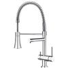 Grünblatt Rubinetto da cucina a 3 vie per acqua potabile filtrata (1 - con doccetta per stoviglie)