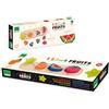 Vilac 1, 2, 3 e 4 frutti-Andy Westface-Puzzle-1 supporto 10 pezzi incasso-Giochi di risveglio legno-Giocattolo per bambini dai 18 mesi-7424, 7424