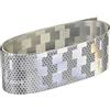 4R Quattroerre.it - 5759 - Rotolo Rifrangente Adesivo per Bauletti Moto Omologato, Bianco, 5 x 100 cm