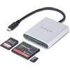 StarTech Lettore/Scrittore SD microSD CompactFlash USB-C 3.0 (FCREADU3C)