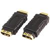 PremiumCord Kphdma-23 - Adattatore HDMI A a HDMI A, Femmina a Femmina, per Full HD 1080p, 3D, Colore Nero, Placcato Oro