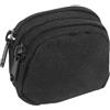 Laroal Marsupio tattico in nylon, borsa da appendere, mini marsupio in nylon impermeabile, borsa di stoccaggio portatile, borsa da campeggio, escursionismo, all'aperto (nero)