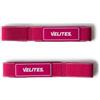 Velites Straps per sollevamento pesi | Progettato per massimizzare la tua forza di presa (Pink Light)