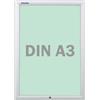Franken bs1901 bacheca cornice Security chiudibile a chiave, 27.2 x 35.9 x 1.7 cm A3 trasparente