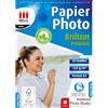 Micro Application - Carta fotografica lucida Premium - 220 g/m² - 20 fogli - Formato A4-100% riciclabile - Carta certificata FSC - Senza polietilene - Confezione Zero plastica
