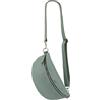 SH Leder ® Lala G399 - Marsupio unisex in vera pelle, per festival, viaggi, borsa a tracolla, da donna, in pelle, 30 x 18 cm, verde acqua, L, Marsupio alla moda