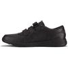 Clarks Daze Step 2 Y Childrens Black Leather, 7.5
