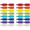 TRLREQ Confezione da 32 etichette per cavi, 8 colori, riutilizzabili, autoadesive, 4 x 2,5 cm, per l'identificazione dei cavi, per casa e ufficio