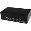 StarTech.com Switch KVM Dual DVI USB 4 porte con audio e hub USB 2.0 (SV431DD2DUA)