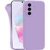 MyGadget Cover compatibile con Samsung Galaxy A36 5G - Custodia Protettiva in Silicone Morbido - Case TPU Flessibile - Ultra Protezione Antiurto & Antiscivolo Viola