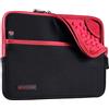 TECHGEAR Custodia Cover - Copertina protettiva manicotto in neoprene Sottile con interno antiurto bolle per il nuovo iPad Air 2019, Apple iPad 9.7, iPad Pro 11, iPad Pro 10.5, Air 2, iPad 4 - Rosa