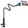 DiTouch Mag-Safe - Supporto per telefono a letto regolabile e girevole a 360°, con collo di cigno, supporto per telefono con anelli in metallo con i-Phone 17 16 15 14 13 12 Pro Max Plus Air, Galaxy