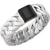 Breil Collezione CARVIN, Anello Uomo in Acciaio, Pietre Naturali, Gioiello idee regalo uomo