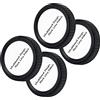 JJC 4 pezzi copriobiettivo posteriore per Canon EOS EF EF-S Mount Lens DSLR fotocamera per Canon EOS 60D 70D 77D 80D 200D 600D 700D 800D 5D Mark II III IV 5DS R - Scrivibile Mark Focal Ranges