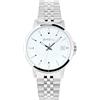 Breil, Collezione Babette, Orologio Donna Solo Tempo in Acciaio Lucido, Quadrante con Indici Argento e Sfere con Luminous, Bracciale a Tre Maglie, Chiusura Pieghevole Satinata, WR 5 ATM, Cassa 33 mm