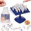 BOXOB 48pz Astronauta Gioco Equilibrio Albero, Gioco da Tavolo di Equilibrio per Bambini e Adulti Gioco da Tavolo dell'Albero dell'Equilibrio Set per 2 Giocatori Casa Feste Viaggi
