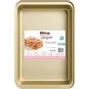 Agyo Teglia da Forno Rettangolare 42,5 x 28,5 x 5 cm, Antiaderente in Acciaio al Carbonio - Linea Cucina Essenziale