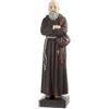Inmaculada Romero IR Fray Leopoldo di Alpandeire Figura 22 cm. fraile Cappuccino Immagine Resina base decorazione