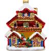Dekohelden24 Lauschaer - Palline di vetro per albero di Natale Lauscha, in vetro colorato, in Lauscha, L/L/L/L/A/10 x 4 x 13 cm